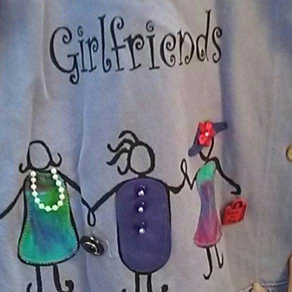 Vintage women's button up jacket/shirt - Picture 2 of 8